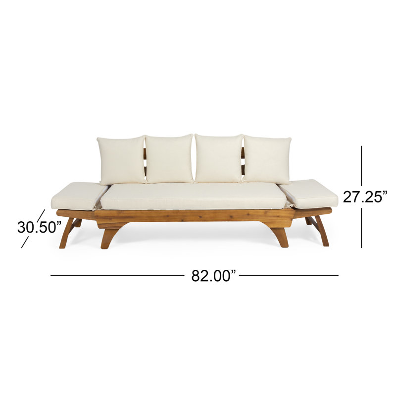 Alamo patio daybed with cushions discount